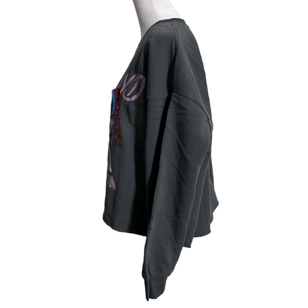 Pink Floyd Dark Side Of The Moon Grayson Threads Women Crop Pullover Sz L or XL - Picture 6 of 14